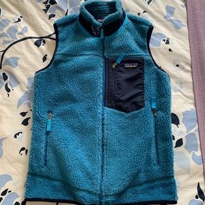 Patagonia vest blue Small